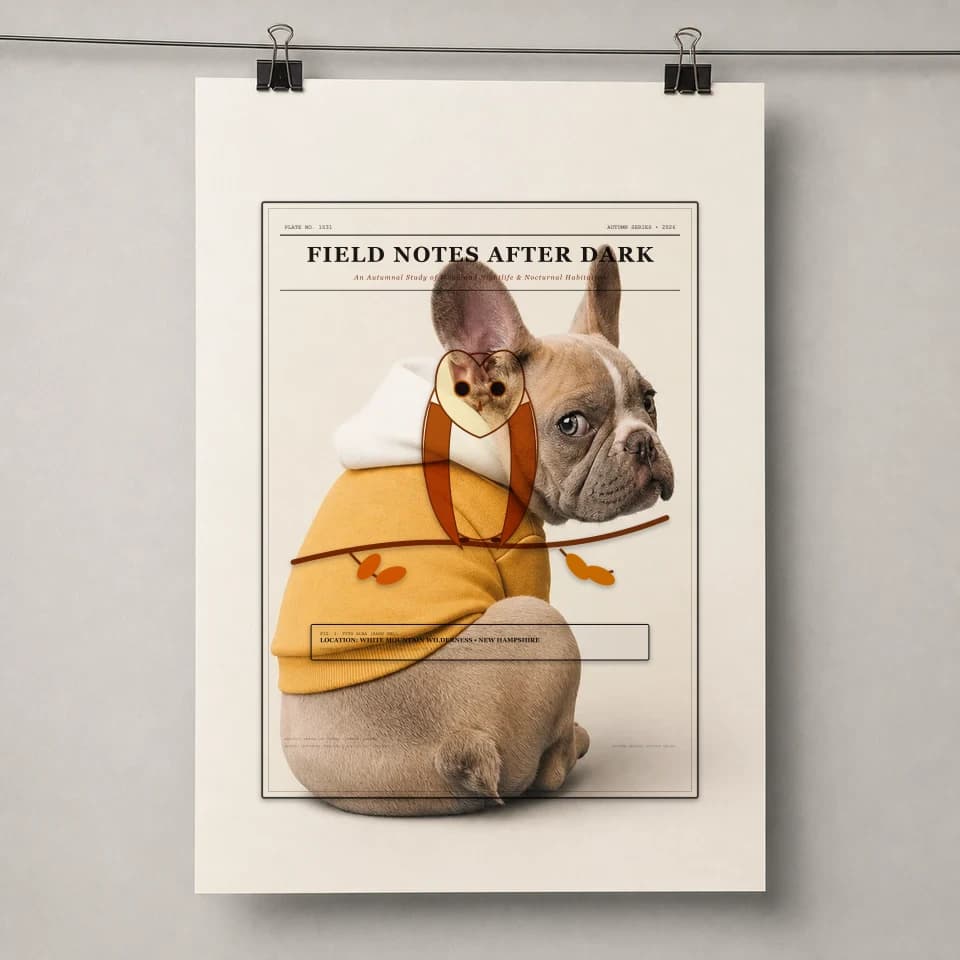 Field Notes After Dark on Gallery Poster